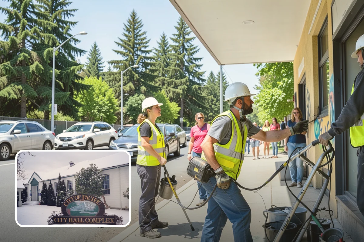 Public Facility Renovation in Pacific, King County, WA - Extends the service life of aging public buildings