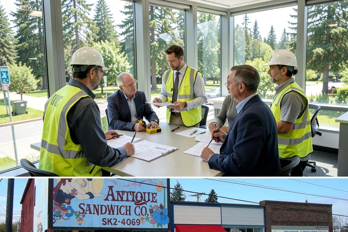Public Facility Renovation in Ruston, Pierce County, WA - Interior renovation proceeds year-round, while envelope and roofing components benefit from dry-season scheduling.