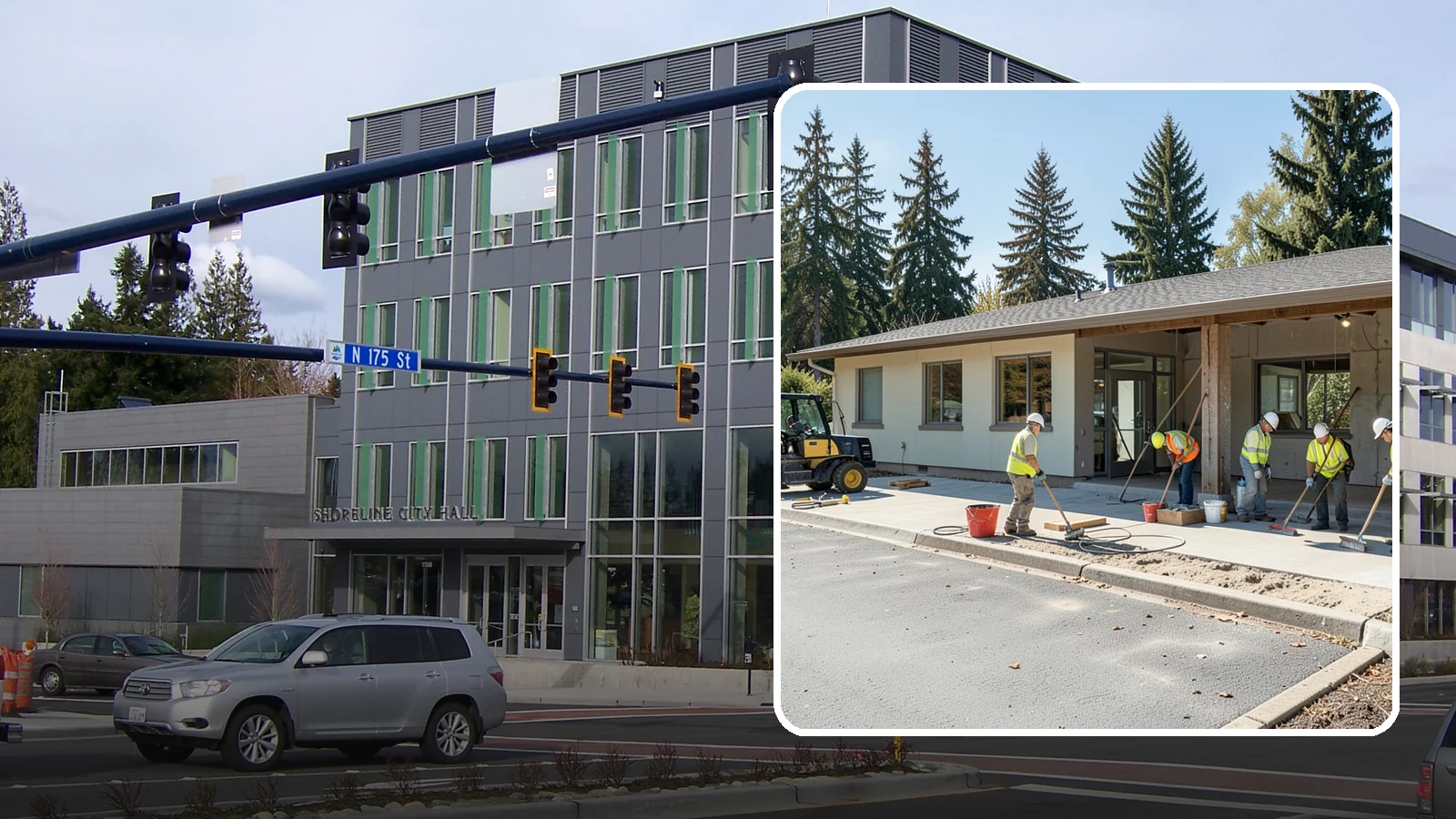 Public Facility Renovation in Shoreline, King County, WA - Renovate aging public buildings to extend service life, improve accessibility, and modernize community spaces.