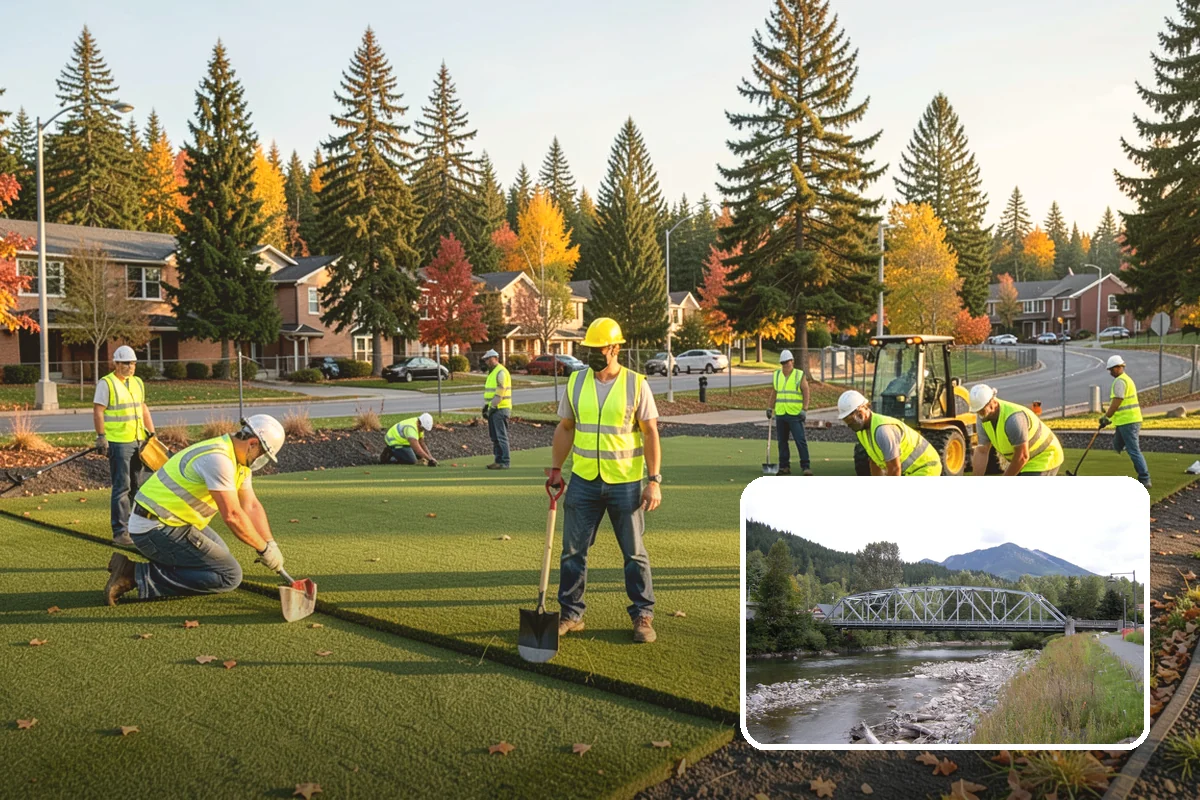 Public Facility Renovation in Skykomish, King County, WA - Extends the service life of aging public buildings