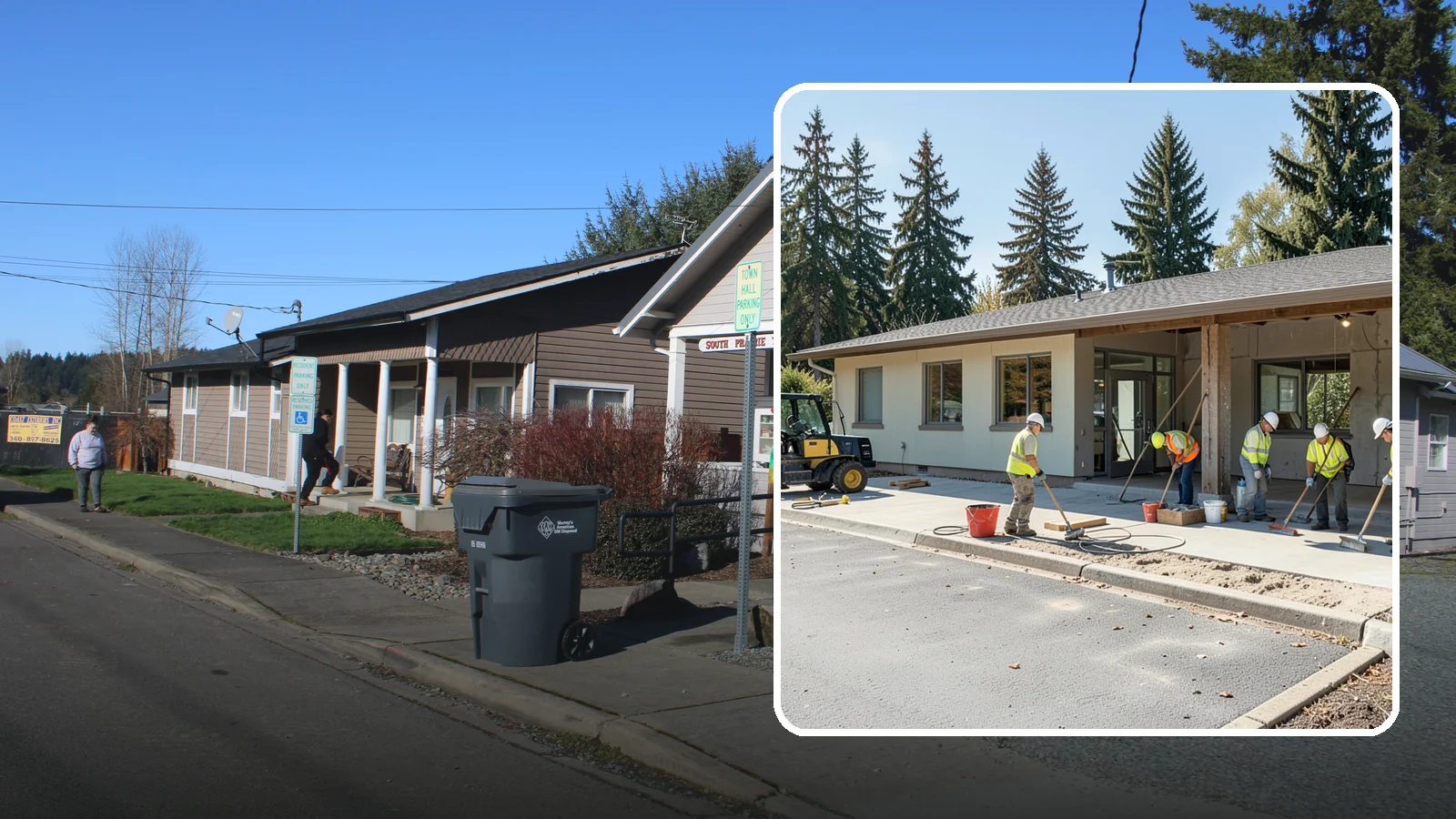 Public Facility Renovation in South Prairie, Pierce County, WA - Renovate aging public buildings to extend service life, improve accessibility, and modernize community spaces.