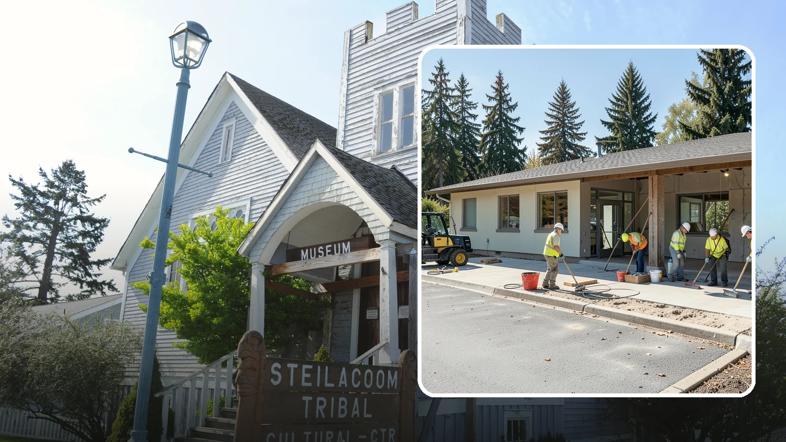 Public Facility Renovation in Steilacoom, Pierce County, WA - Renovate aging public buildings to extend service life, improve accessibility, and modernize community spaces.