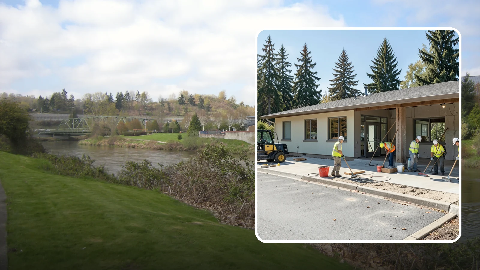 Public Facility Renovation in Tukwila, King County, WA - Renovate aging public buildings to extend service life, improve accessibility, and modernize community spaces.