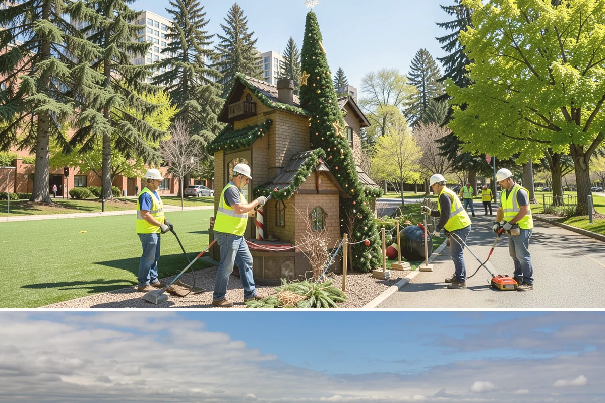 Public Facility Renovation in University Place, Pierce County, WA - Interior renovation proceeds year-round, while envelope and roofing components benefit from dry-season scheduling.