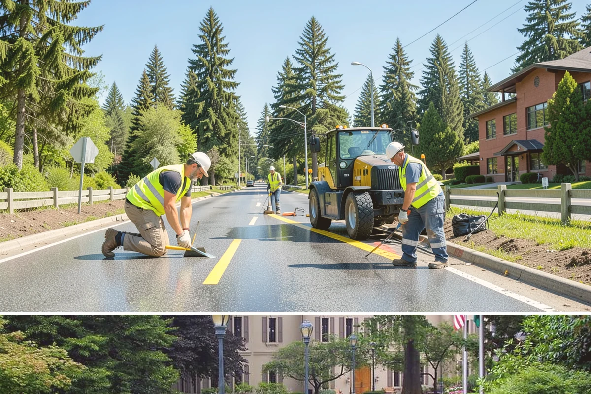 Public Facility Renovation in Woodinville, King County, WA - Interior renovation proceeds year-round, while envelope and roofing components benefit from dry-season scheduling.