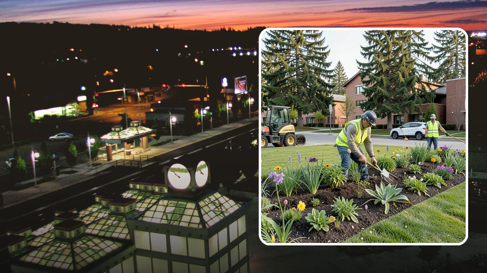 Public Flower Bed Maintenance in Auburn, King County, WA - Ongoing care of civic flower beds that keeps public displays healthy, colorful, and weed-free.