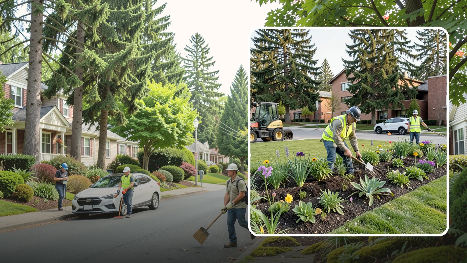 Public Flower Bed Maintenance in Beaux Arts Village, King County, WA - Ongoing care of civic flower beds that keeps public displays healthy, colorful, and weed-free.