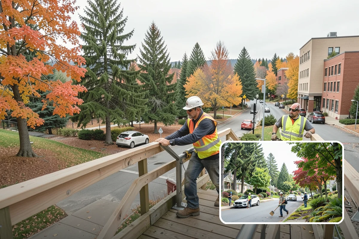 Public Flower Bed Maintenance in Beaux Arts Village, King County, WA - Healthy, high-impact displays at prominent civic locations