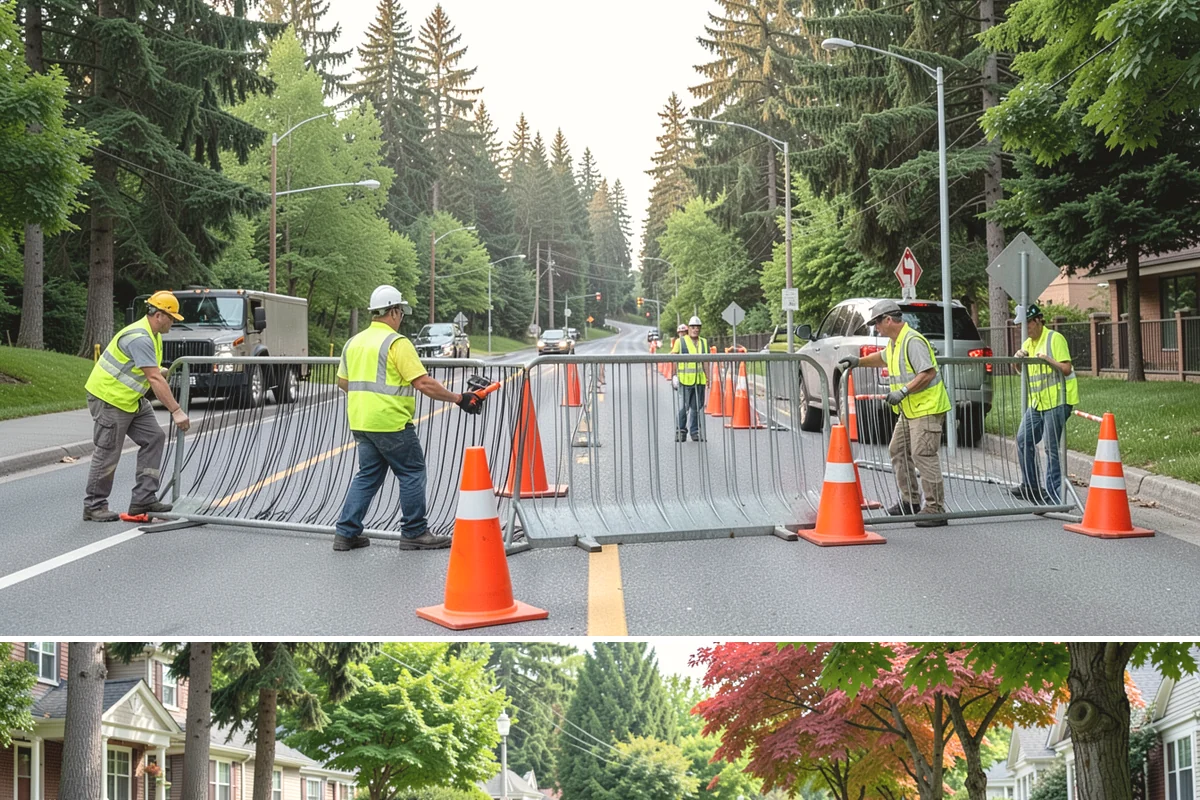 Public Flower Bed Maintenance in Beaux Arts Village, King County, WA - Spring and summer carry the main annual color plantings and intensive deadheading, while fall brings changeouts to hardy displays...