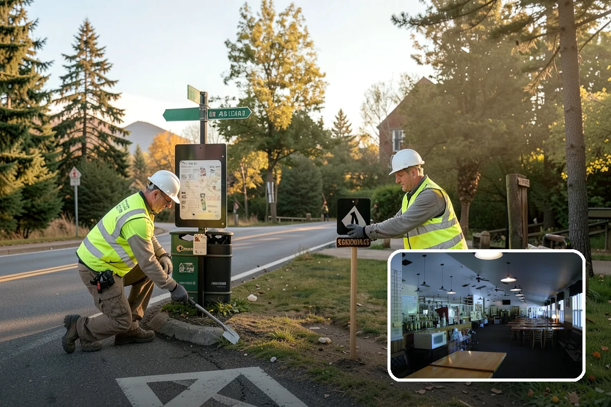 Public Flower Bed Maintenance in Black Diamond, King County, WA - Healthy, high-impact displays at prominent civic locations
