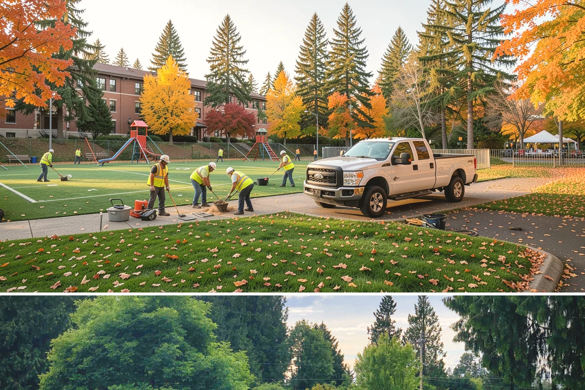 Public Flower Bed Maintenance in Bonney Lake, Pierce County, WA - Spring and summer carry the main annual color plantings and intensive deadheading, while fall brings changeouts to hardy displays...
