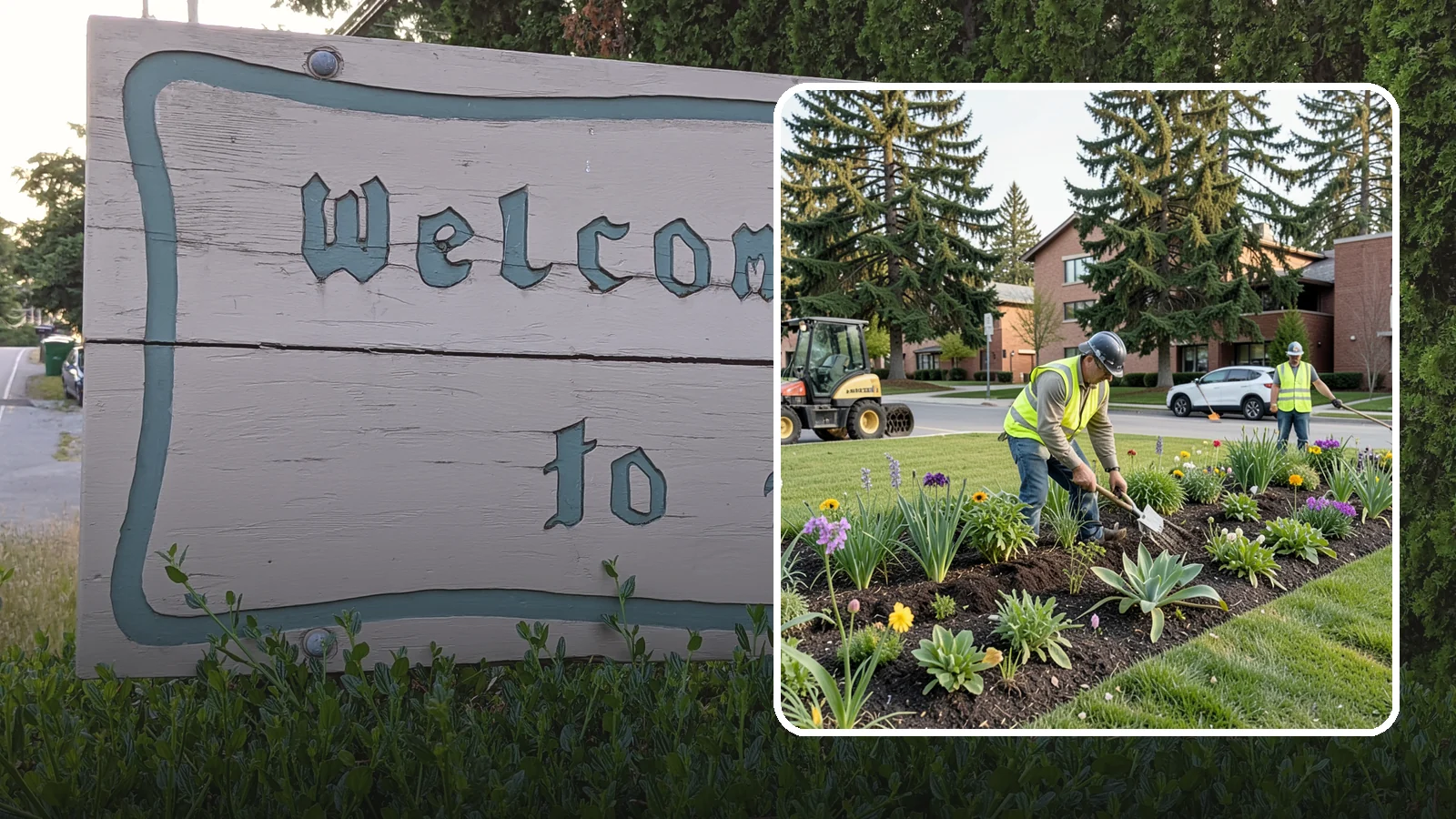 Public Flower Bed Maintenance in Brier, Snohomish County, WA - Ongoing care of civic flower beds that keeps public displays healthy, colorful, and weed-free.