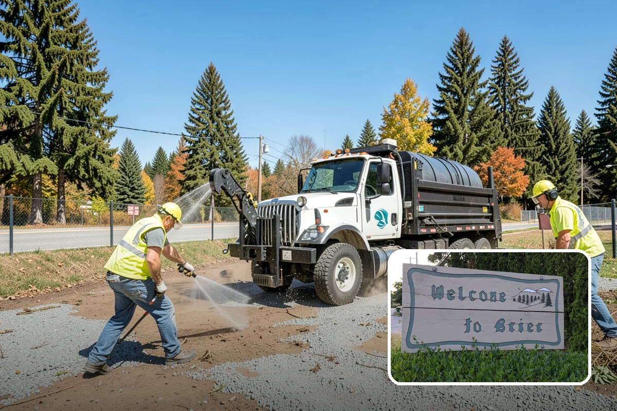Public Flower Bed Maintenance in Brier, Snohomish County, WA - Healthy, high-impact displays at prominent civic locations