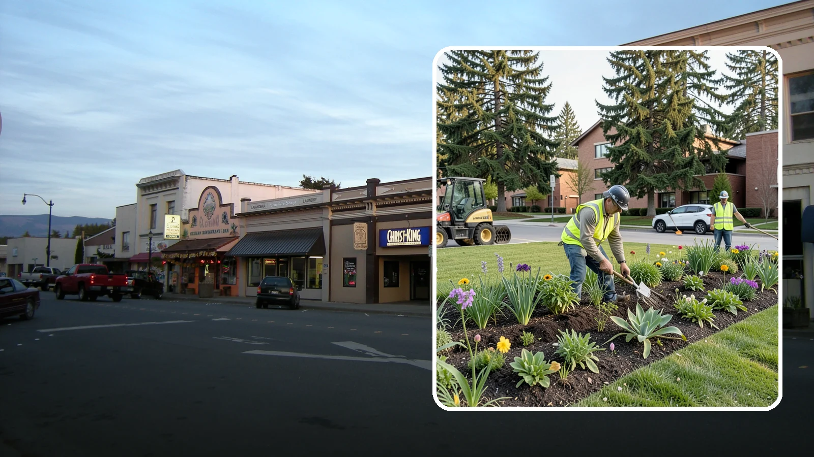 Public Flower Bed Maintenance in Burlington, Skagit County, WA - Ongoing care of civic flower beds that keeps public displays healthy, colorful, and weed-free.