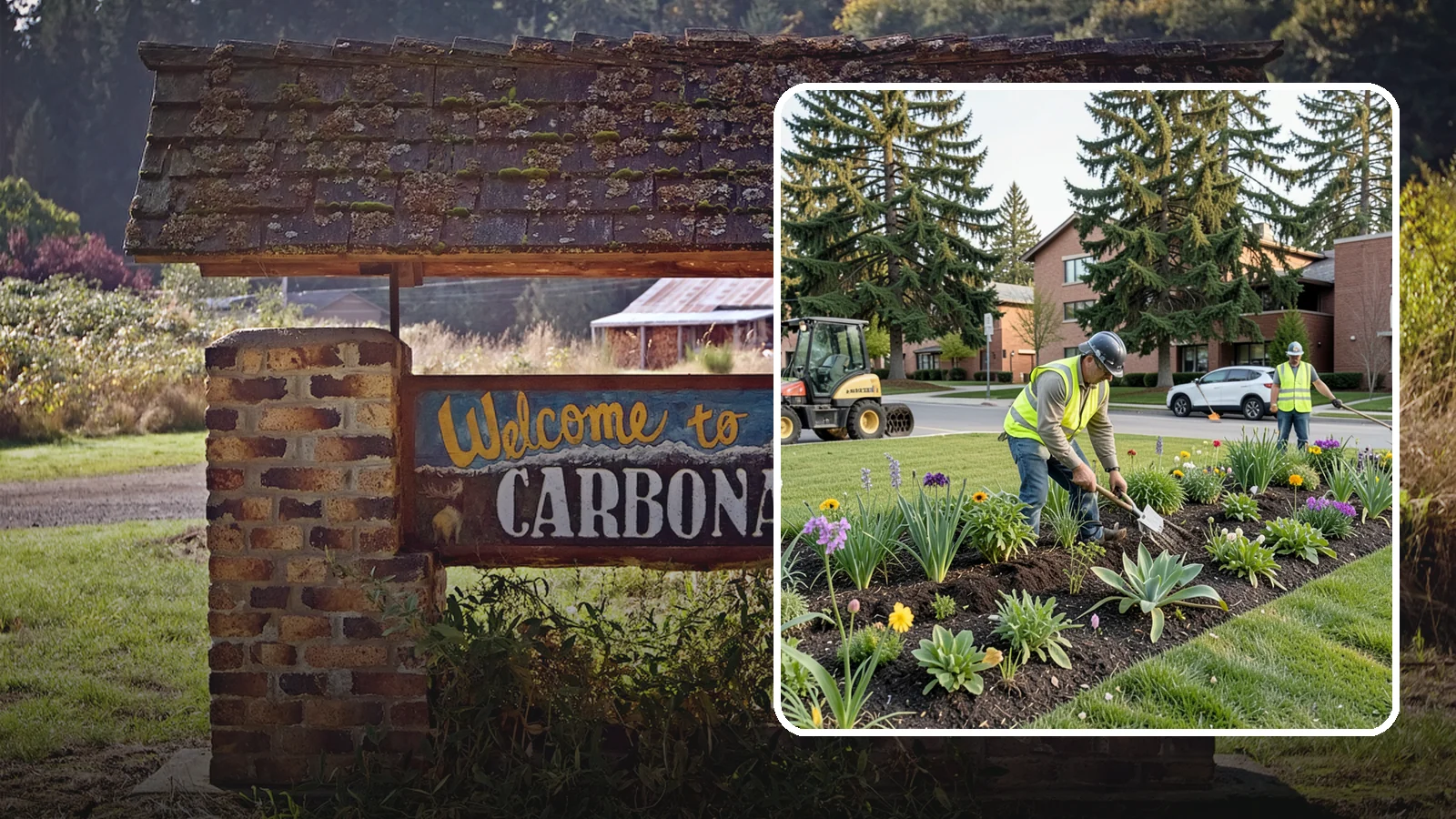 Public Flower Bed Maintenance in Carbonado, Pierce County, WA - Ongoing care of civic flower beds that keeps public displays healthy, colorful, and weed-free.