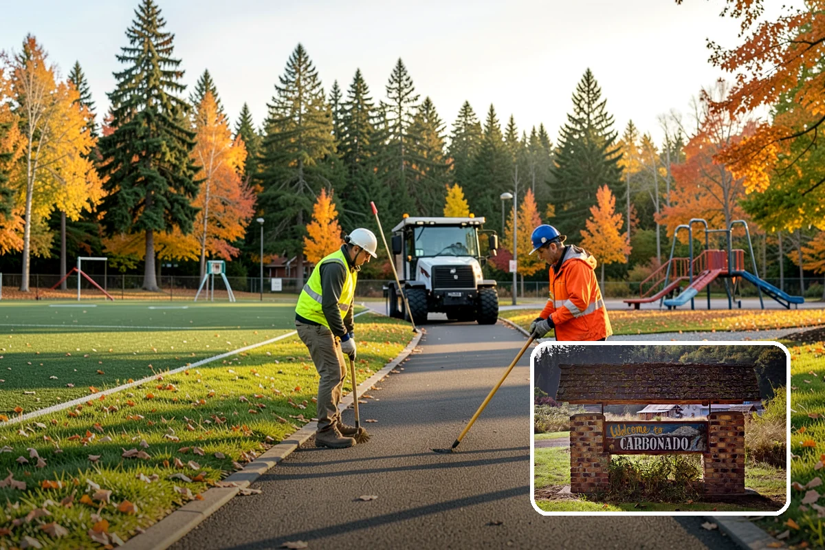 Public Flower Bed Maintenance in Carbonado, Pierce County, WA - Healthy, high-impact displays at prominent civic locations