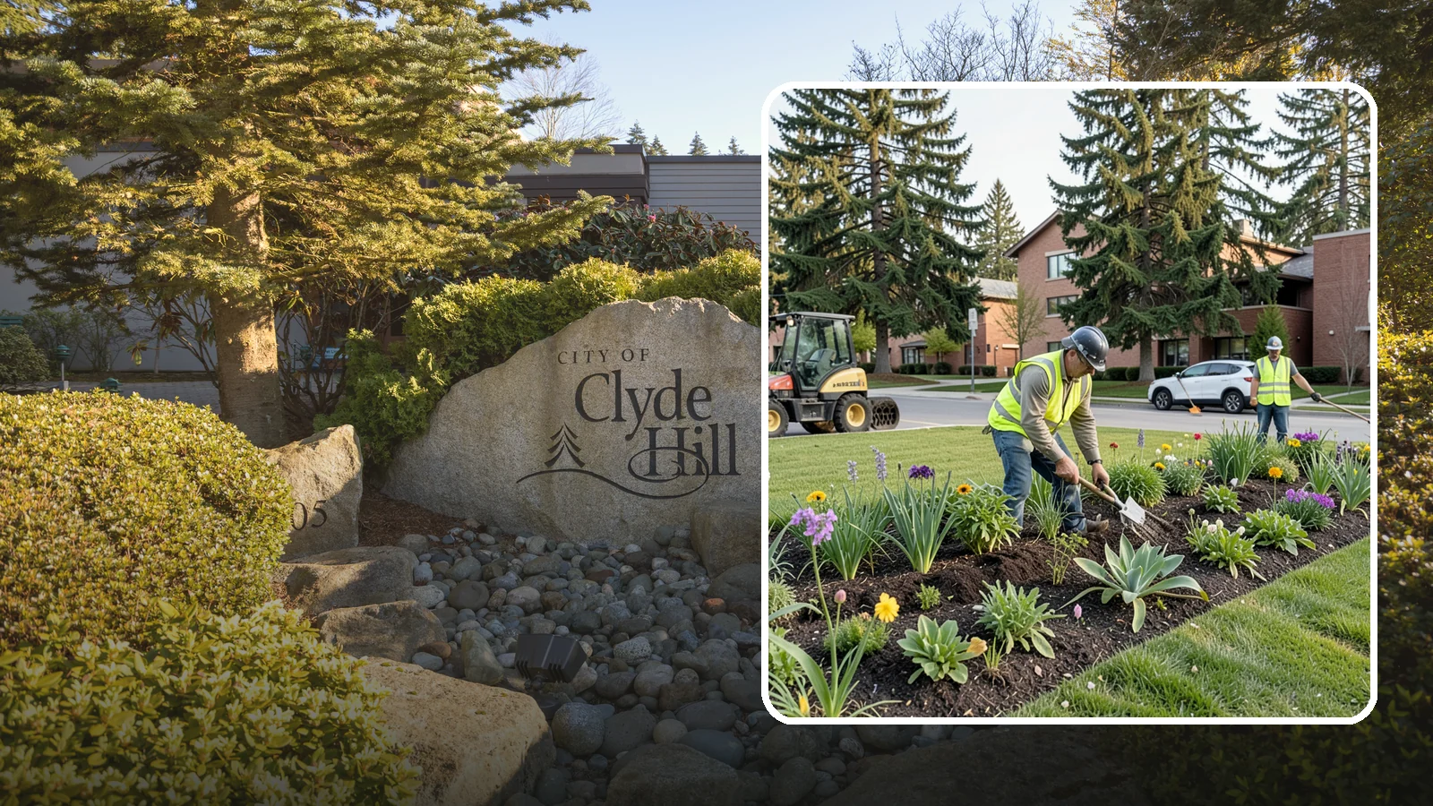 Public Flower Bed Maintenance in Clyde Hill, King County, WA - Ongoing care of civic flower beds that keeps public displays healthy, colorful, and weed-free.