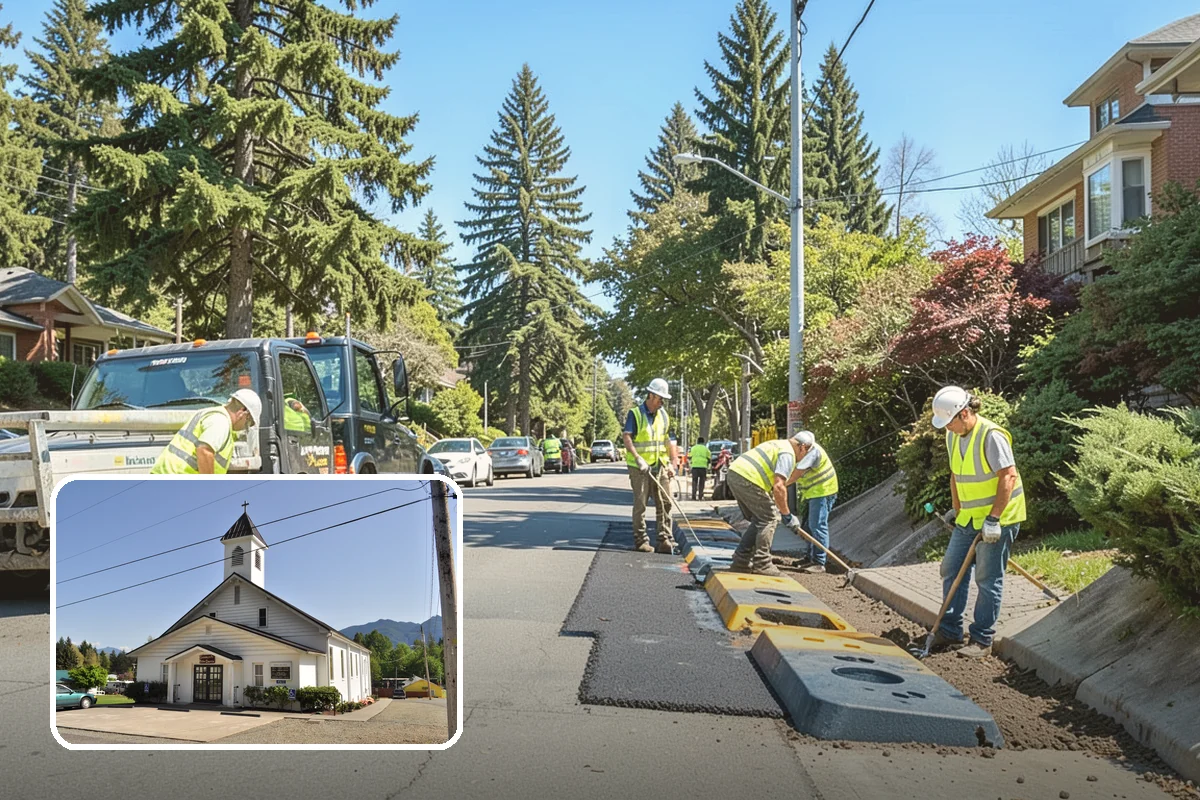Public Flower Bed Maintenance in Concrete, Skagit County, WA - Healthy, high-impact displays at prominent civic locations