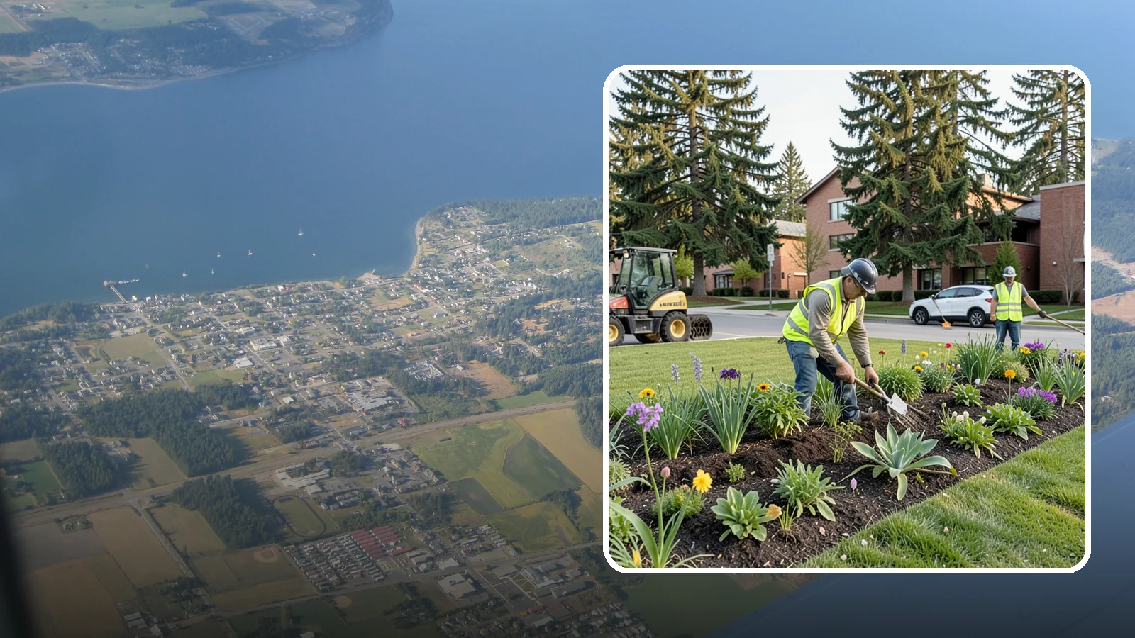 Public Flower Bed Maintenance in Coupeville, Island County, WA - Ongoing care of civic flower beds that keeps public displays healthy, colorful, and weed-free.