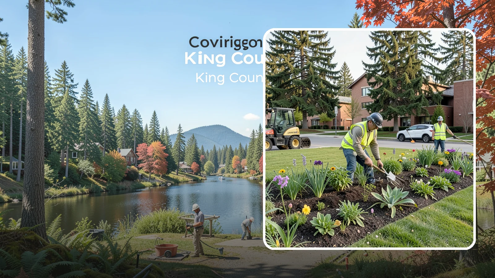 Public Flower Bed Maintenance in Covington, King County, WA - Ongoing care of civic flower beds that keeps public displays healthy, colorful, and weed-free.
