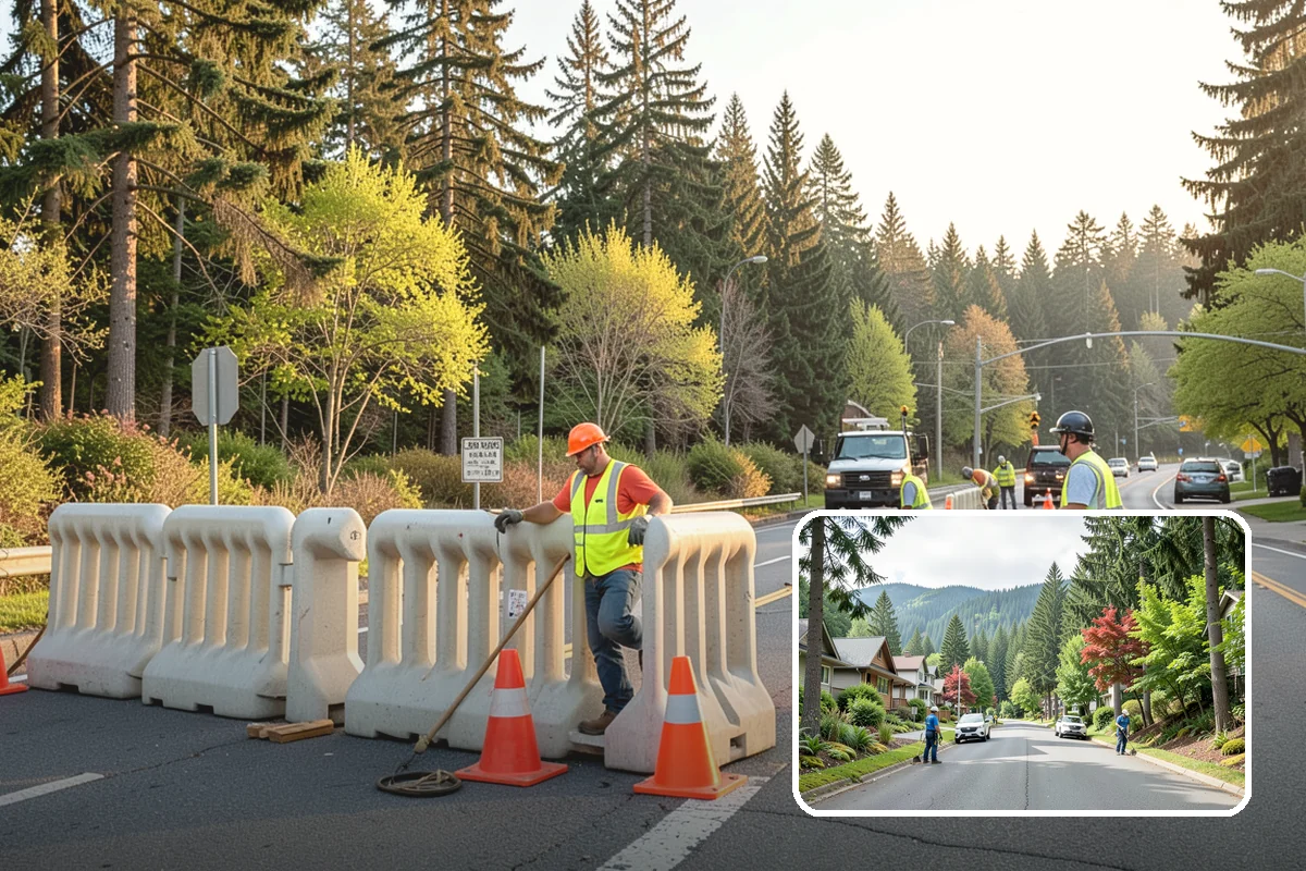 Public Flower Bed Maintenance in Darrington, Snohomish County, WA - Healthy, high-impact displays at prominent civic locations