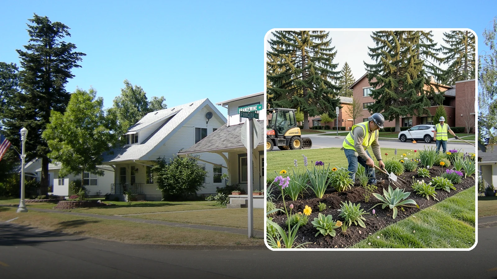 Public Flower Bed Maintenance in DuPont, Pierce County, WA - Ongoing care of civic flower beds that keeps public displays healthy, colorful, and weed-free.
