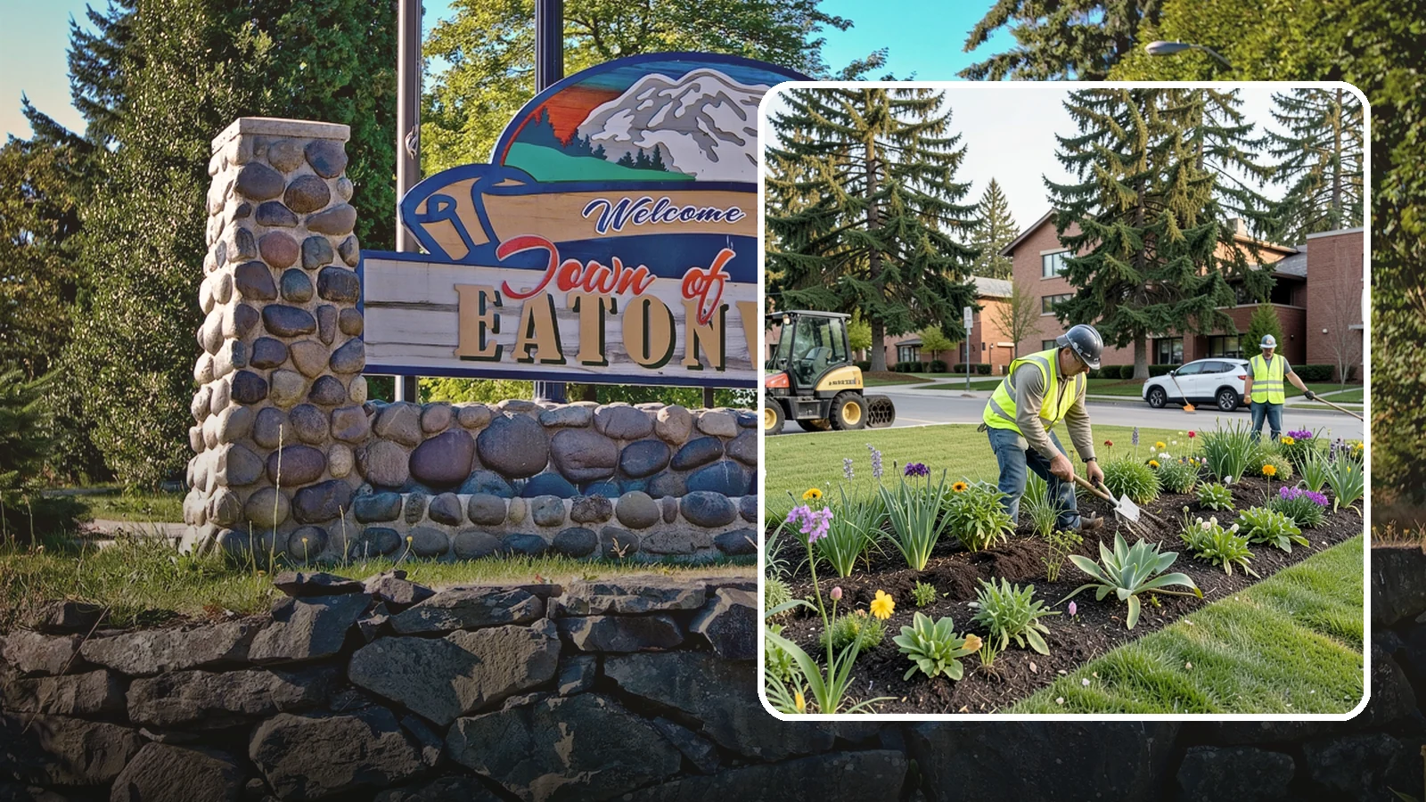 Public Flower Bed Maintenance in Eatonville, Pierce County, WA - Ongoing care of civic flower beds that keeps public displays healthy, colorful, and weed-free.
