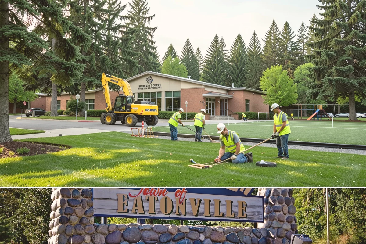 Public Flower Bed Maintenance in Eatonville, Pierce County, WA - Spring and summer carry the main annual color plantings and intensive deadheading, while fall brings changeouts to hardy displays...