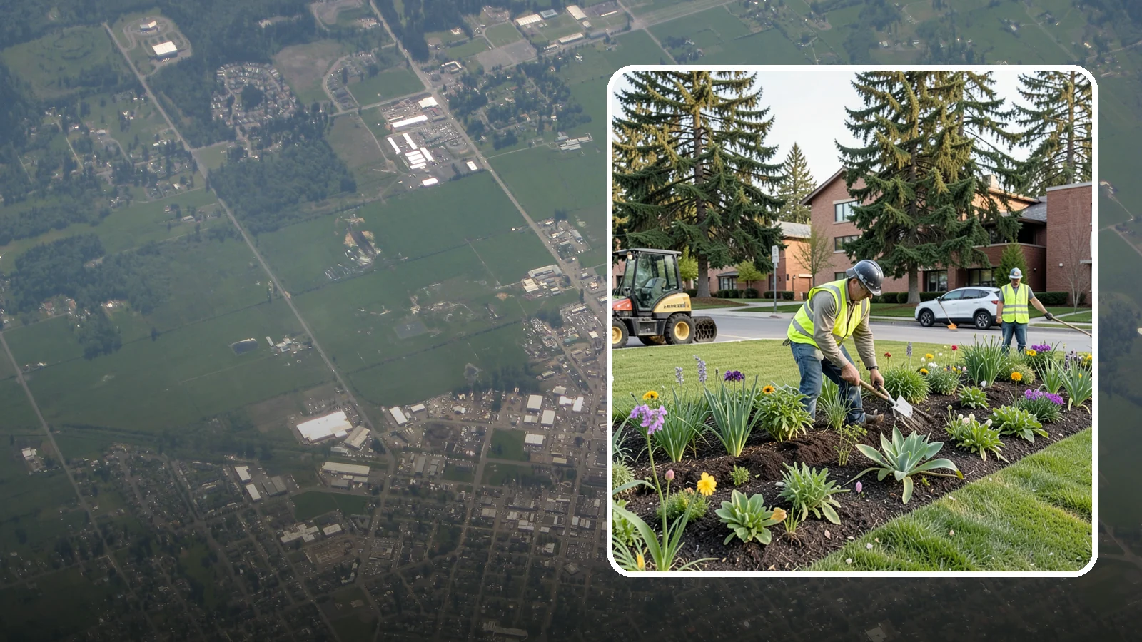 Public Flower Bed Maintenance in Enumclaw, King County, WA - Ongoing care of civic flower beds that keeps public displays healthy, colorful, and weed-free.