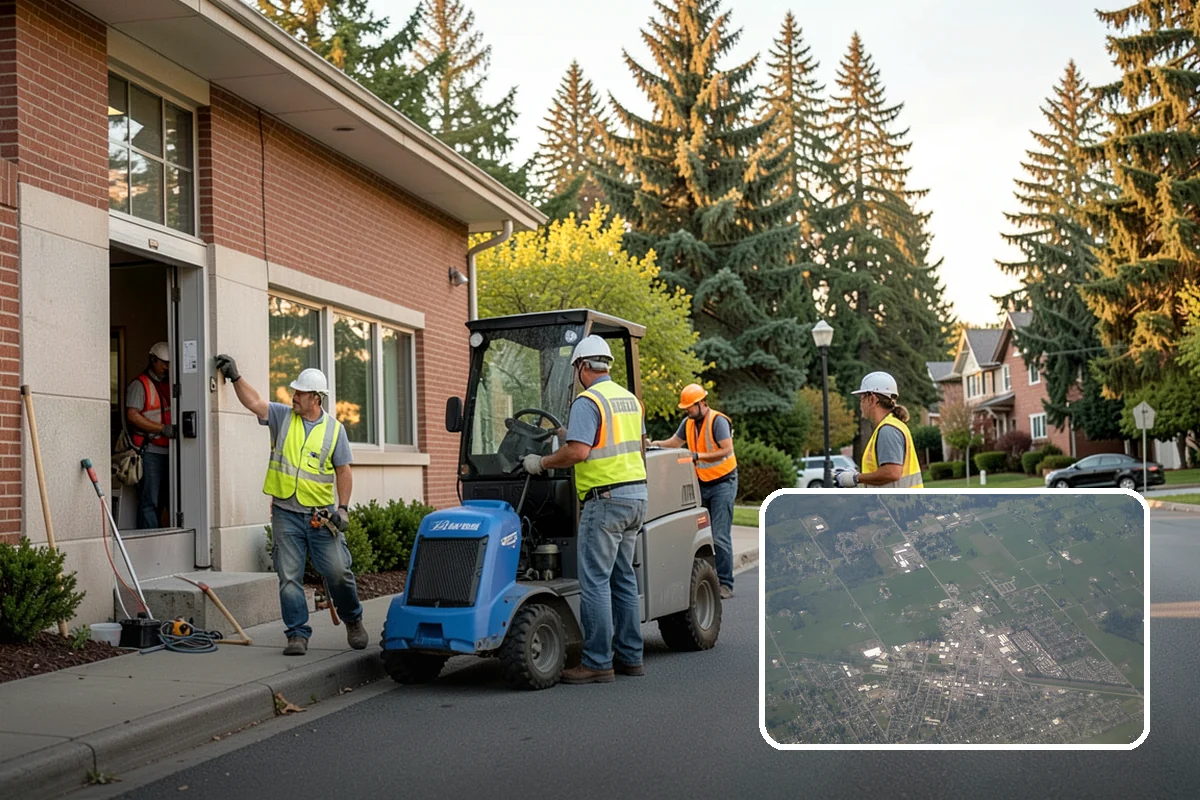 Public Flower Bed Maintenance in Enumclaw, King County, WA - Healthy, high-impact displays at prominent civic locations