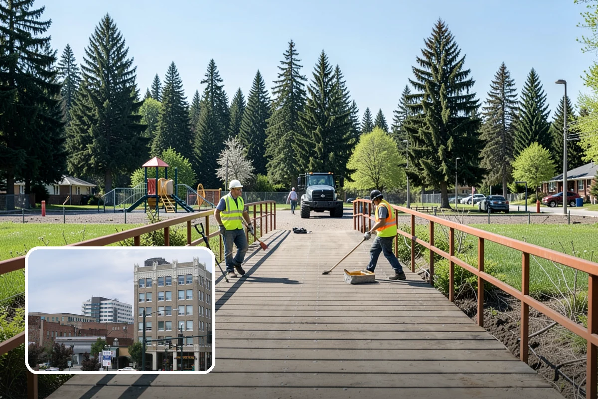Public Flower Bed Maintenance in Everett, Snohomish County, WA - Healthy, high-impact displays at prominent civic locations