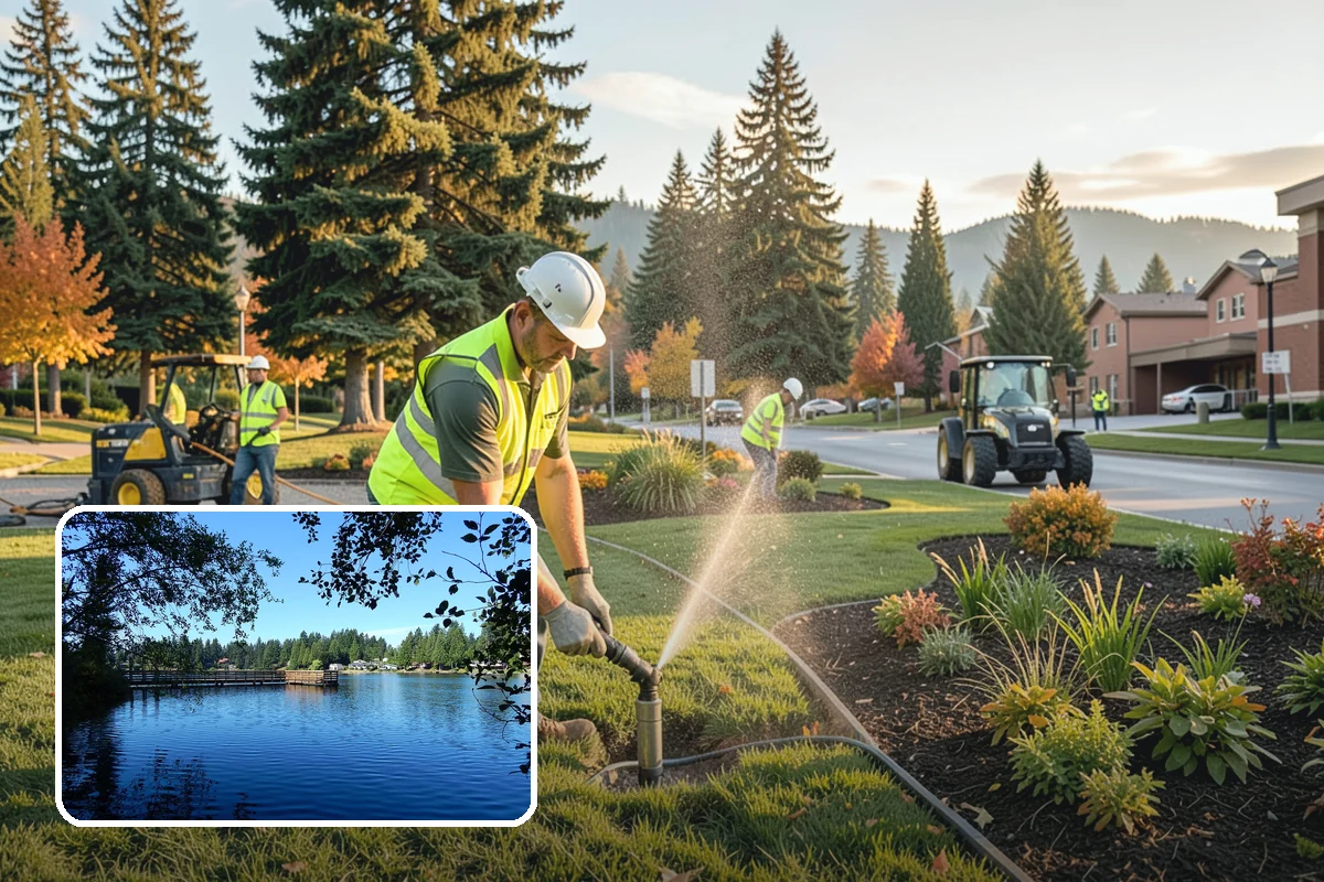 Public Flower Bed Maintenance in Federal Way, King County, WA - Healthy, high-impact displays at prominent civic locations