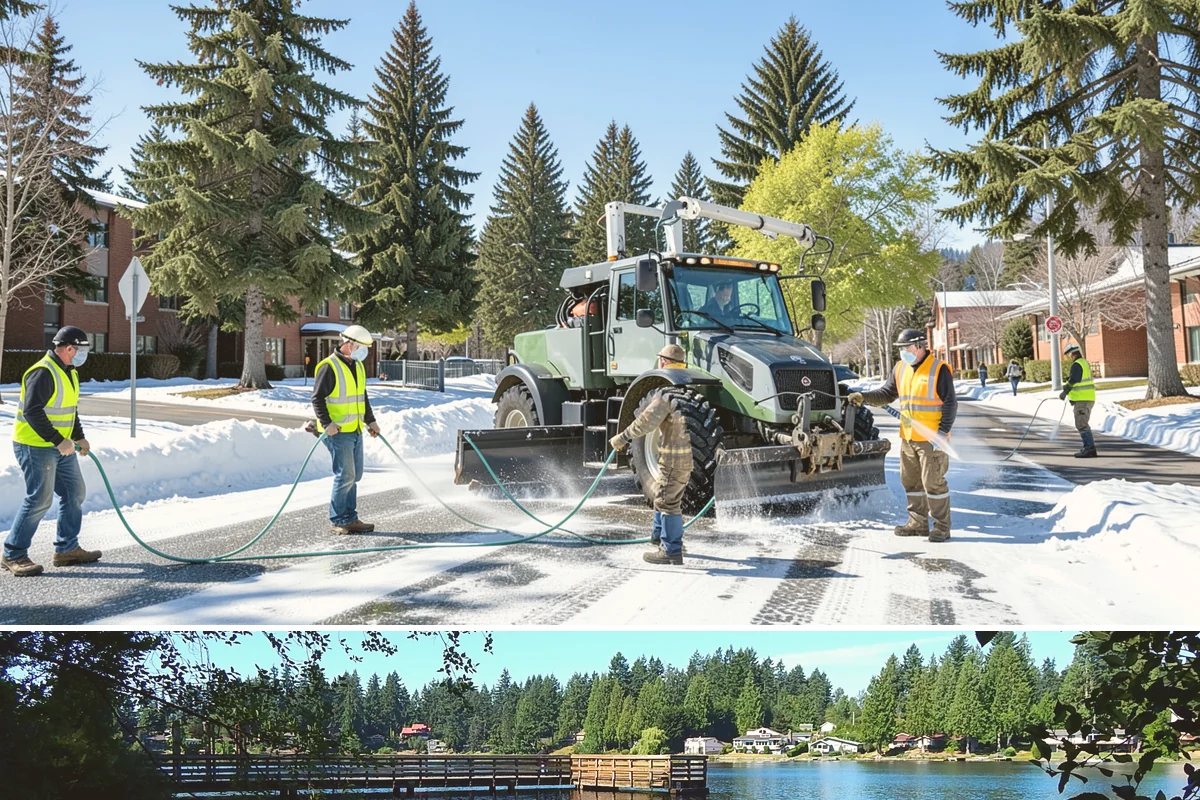 Public Flower Bed Maintenance in Federal Way, King County, WA - Spring and summer carry the main annual color plantings and intensive deadheading, while fall brings changeouts to hardy displays...