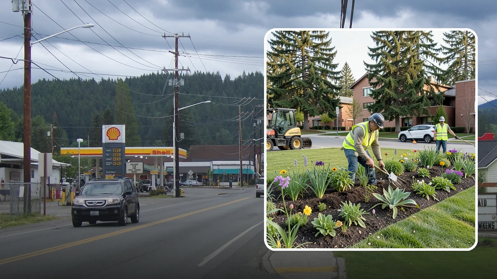 Public Flower Bed Maintenance in Granite Falls, Snohomish County, WA - Ongoing care of civic flower beds that keeps public displays healthy, colorful, and weed-free.