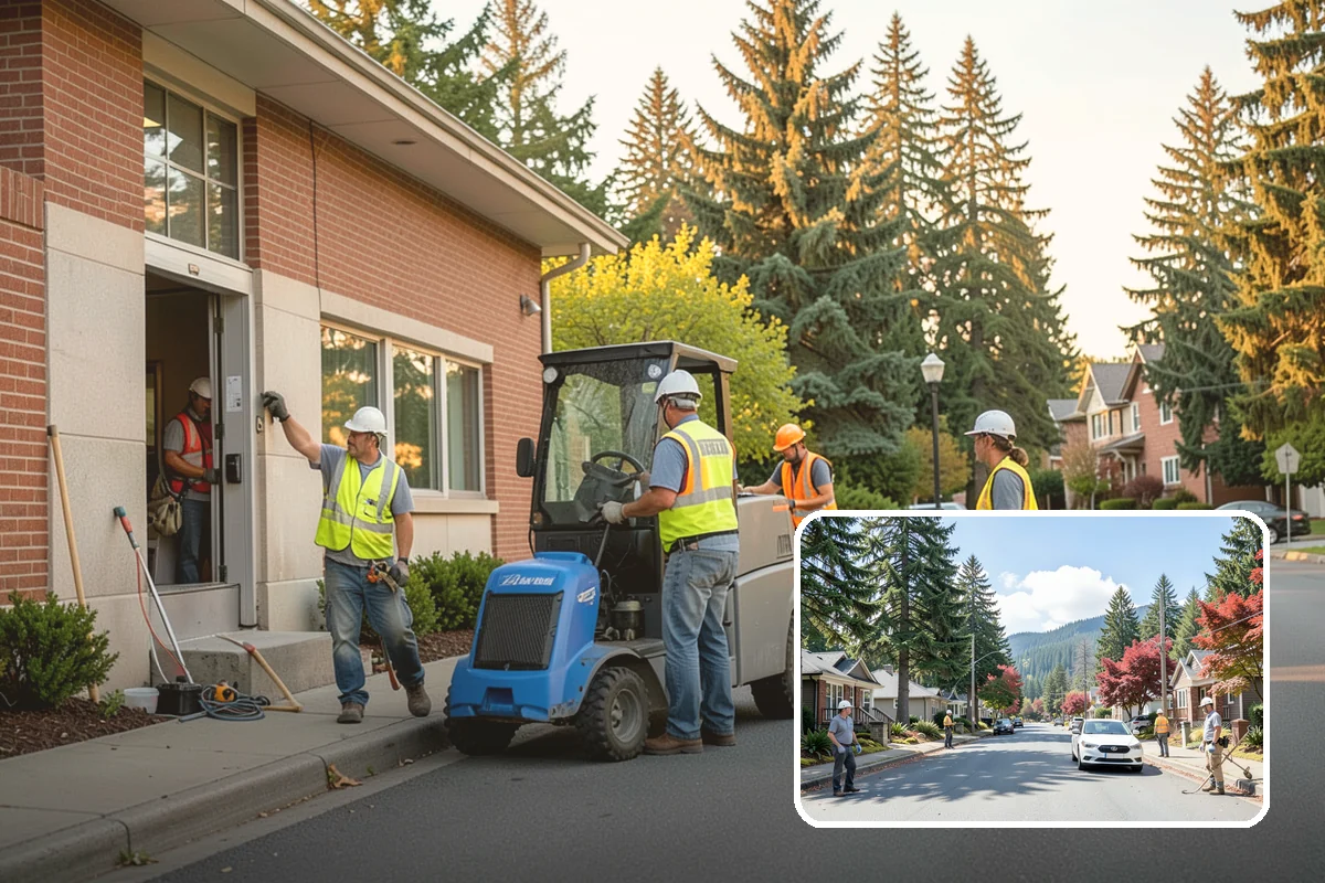 Public Flower Bed Maintenance in Hunts Point, King County, WA - Healthy, high-impact displays at prominent civic locations