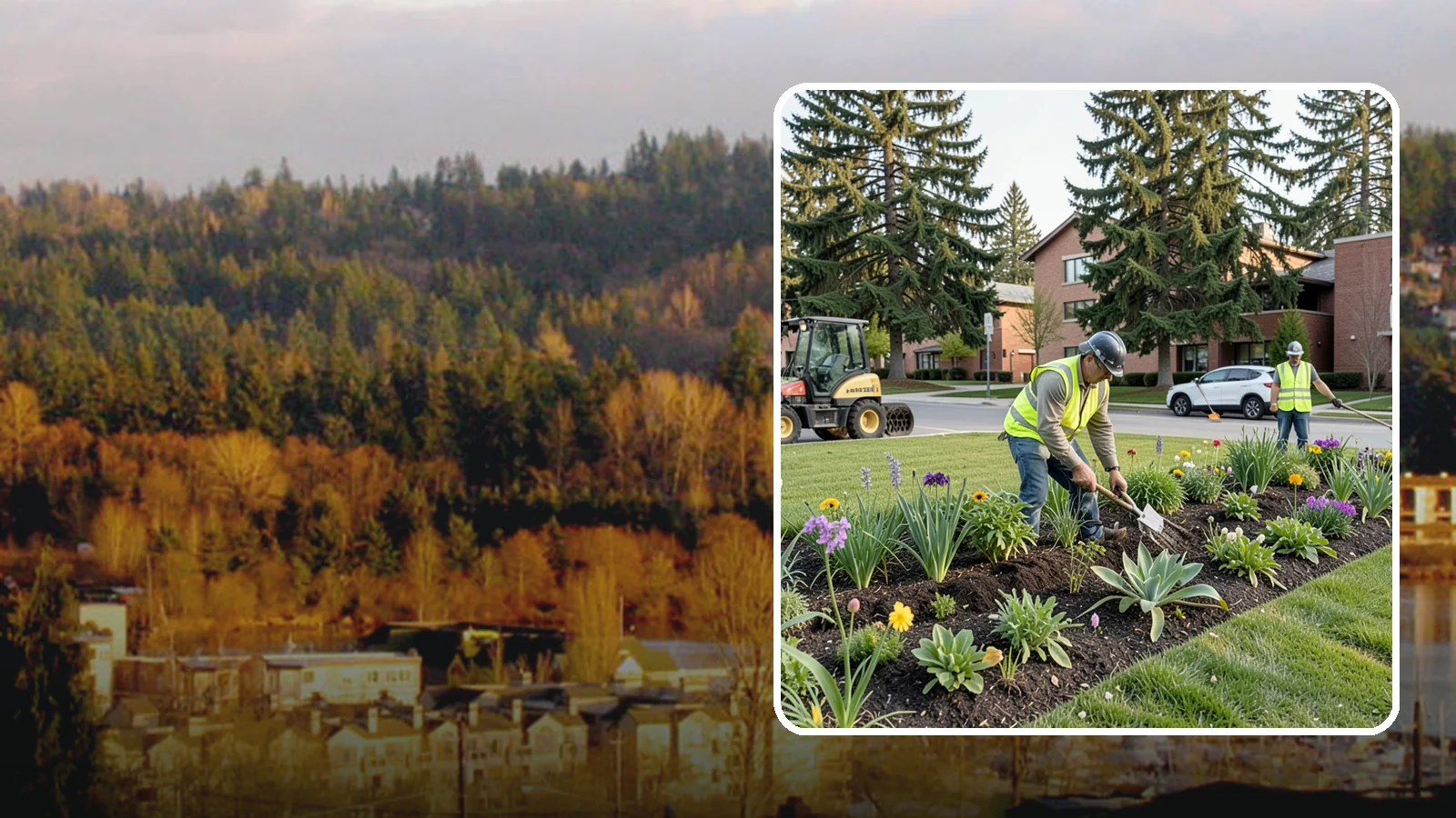 Public Flower Bed Maintenance in Kenmore, King County, WA - Ongoing care of civic flower beds that keeps public displays healthy, colorful, and weed-free.