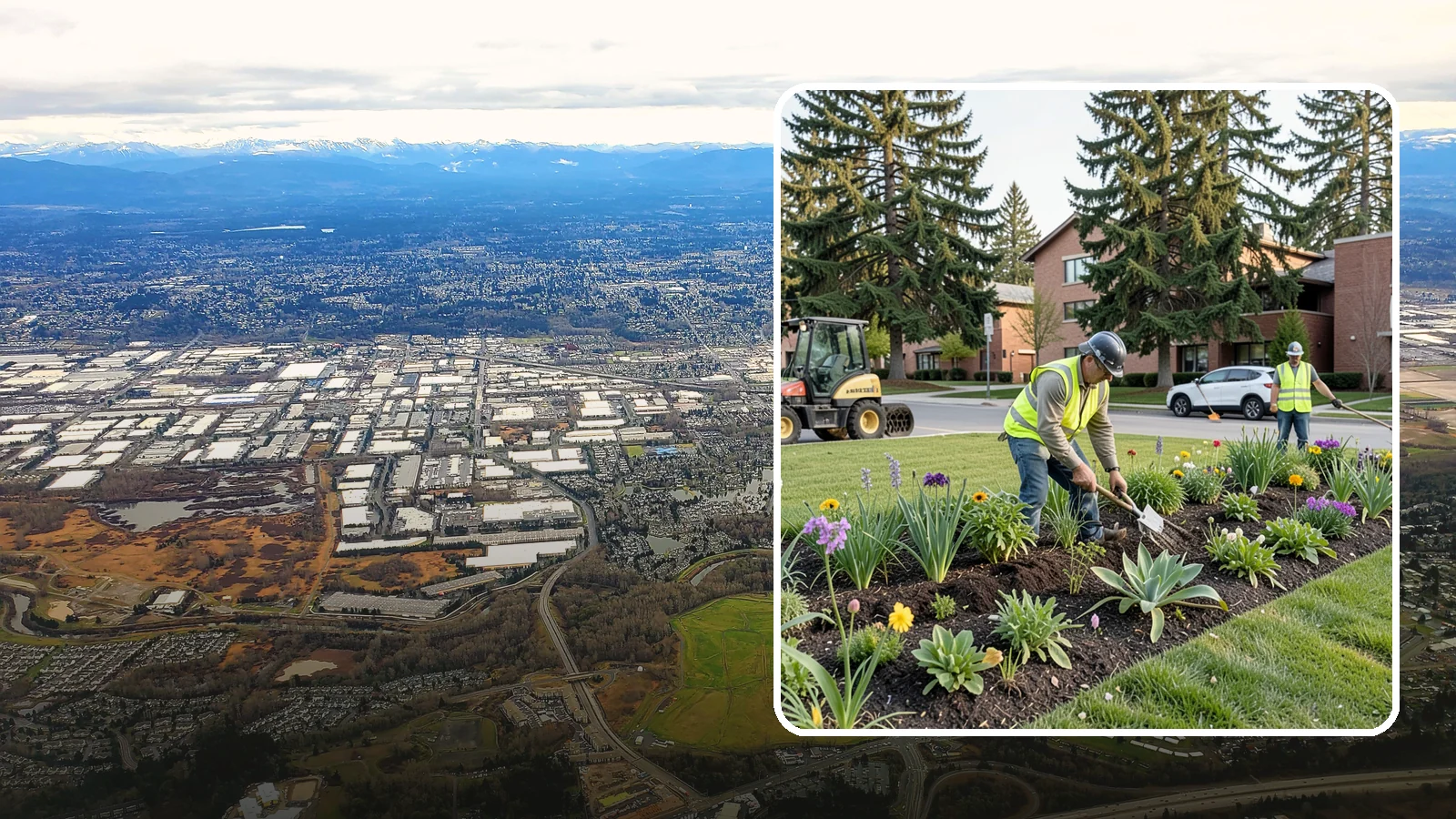 Public Flower Bed Maintenance in Kent, King County, WA - Ongoing care of civic flower beds that keeps public displays healthy, colorful, and weed-free.