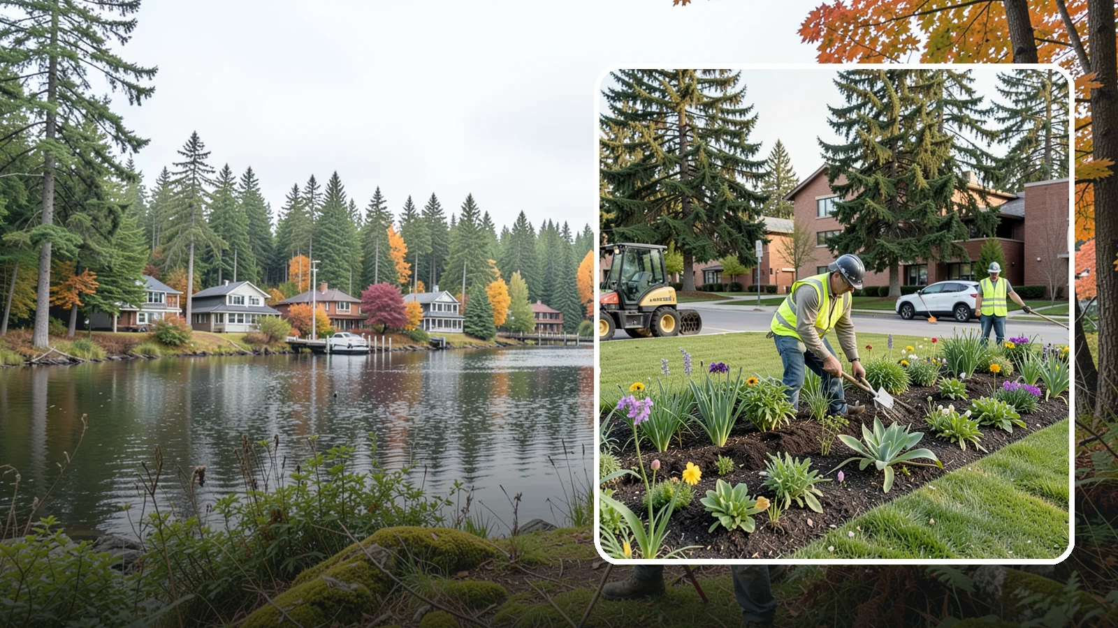 Public Flower Bed Maintenance in La Conner, Skagit County, WA - Ongoing care of civic flower beds that keeps public displays healthy, colorful, and weed-free.