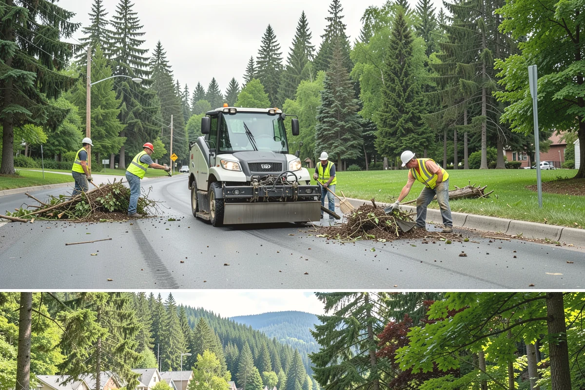 Public Flower Bed Maintenance in Lake Forest Park, King County, WA - Spring and summer carry the main annual color plantings and intensive deadheading, while fall brings changeouts to hardy displays...
