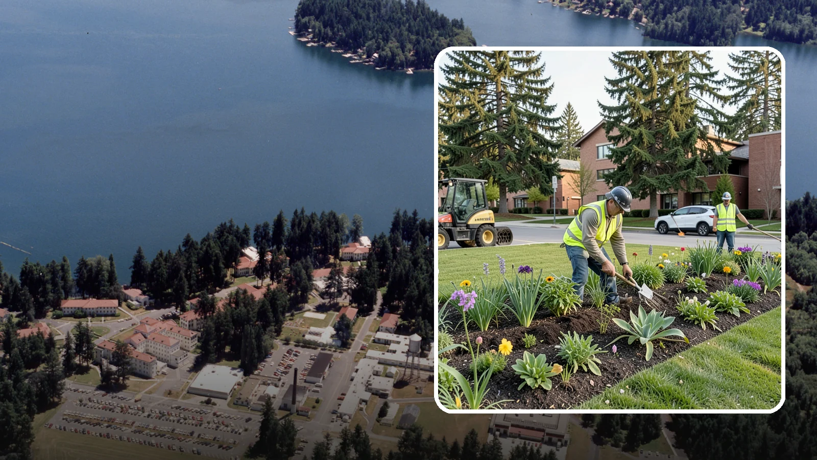 Public Flower Bed Maintenance in Lakewood, Pierce County, WA - Ongoing care of civic flower beds that keeps public displays healthy, colorful, and weed-free.