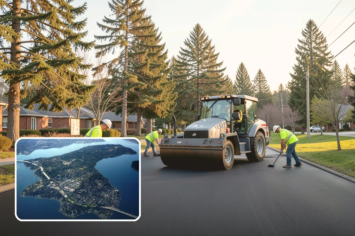 Public Flower Bed Maintenance in Mercer Island, King County, WA - Healthy, high-impact displays at prominent civic locations