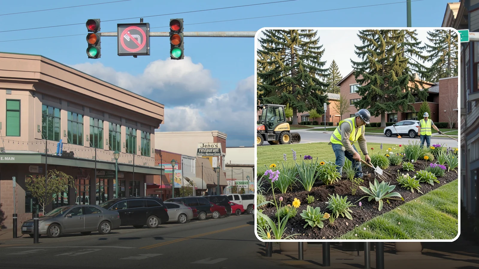Public Flower Bed Maintenance in Monroe, Snohomish County, WA - Ongoing care of civic flower beds that keeps public displays healthy, colorful, and weed-free.