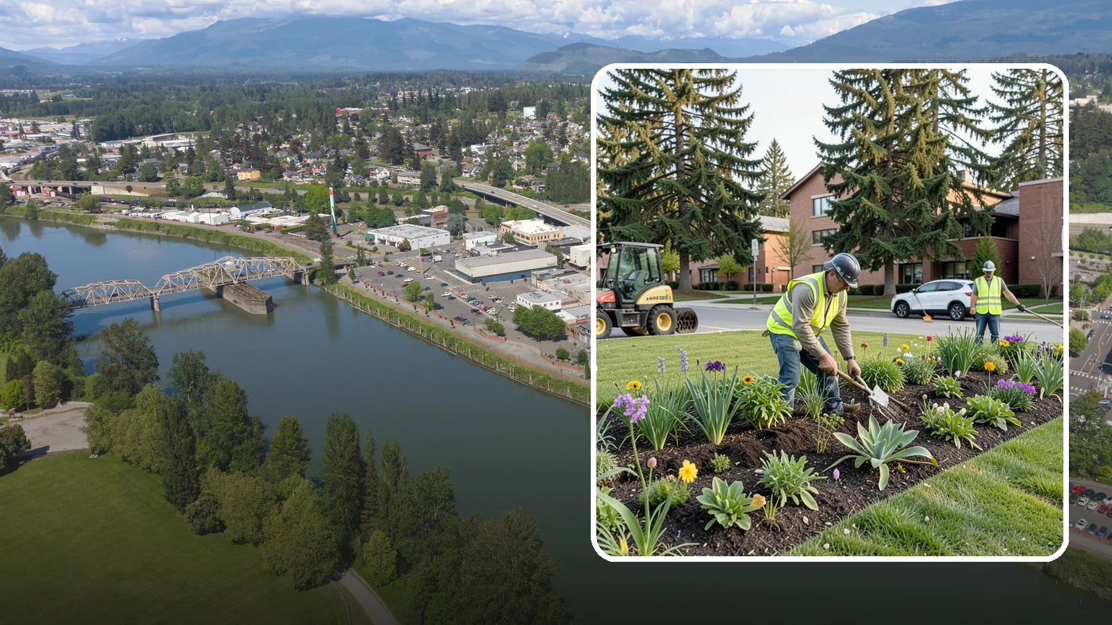 Public Flower Bed Maintenance in Mount Vernon, Skagit County, WA - Ongoing care of civic flower beds that keeps public displays healthy, colorful, and weed-free.