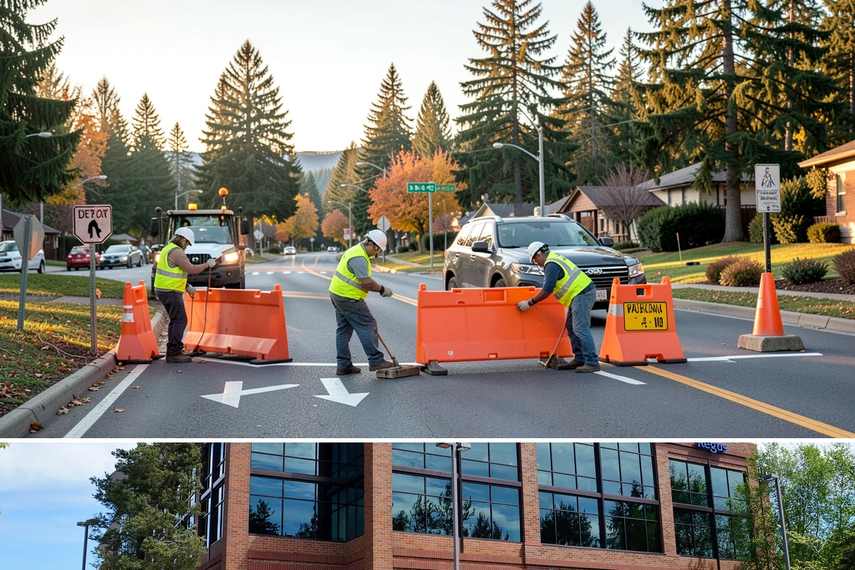 Public Flower Bed Maintenance in Mountlake Terrace, Snohomish County, WA - Spring and summer carry the main annual color plantings and intensive deadheading, while fall brings changeouts to hardy displays...