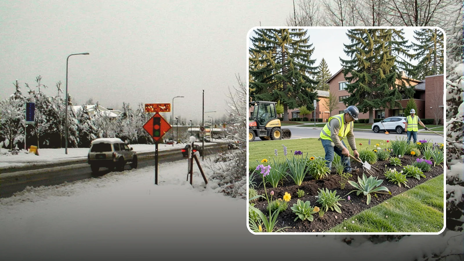 Public Flower Bed Maintenance in Newcastle, King County, WA - Ongoing care of civic flower beds that keeps public displays healthy, colorful, and weed-free.