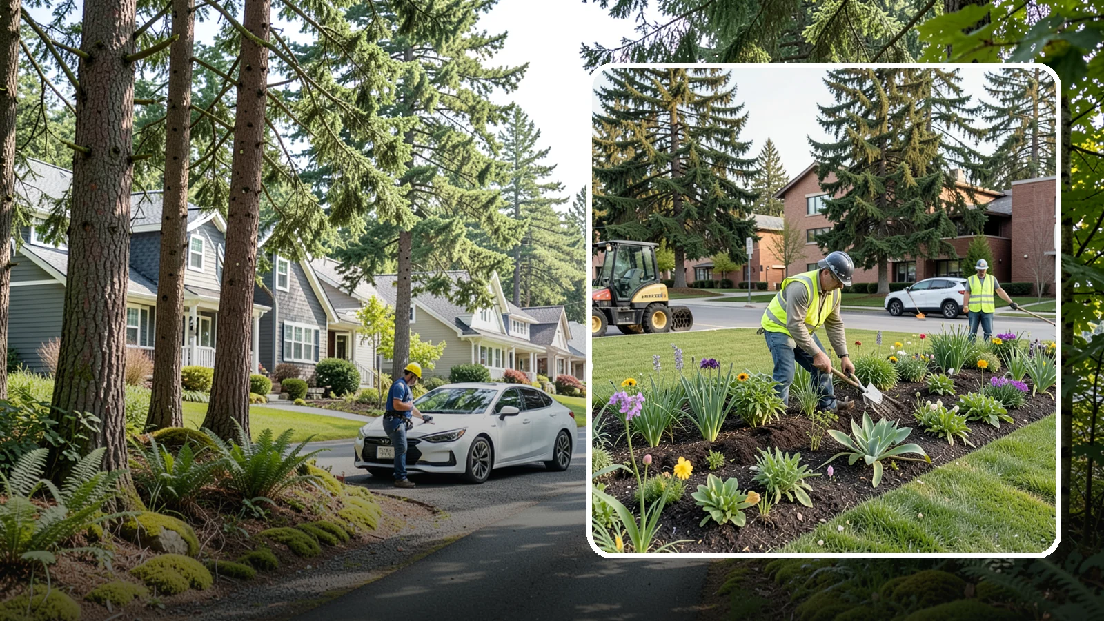 Public Flower Bed Maintenance in Normandy Park, King County, WA - Ongoing care of civic flower beds that keeps public displays healthy, colorful, and weed-free.