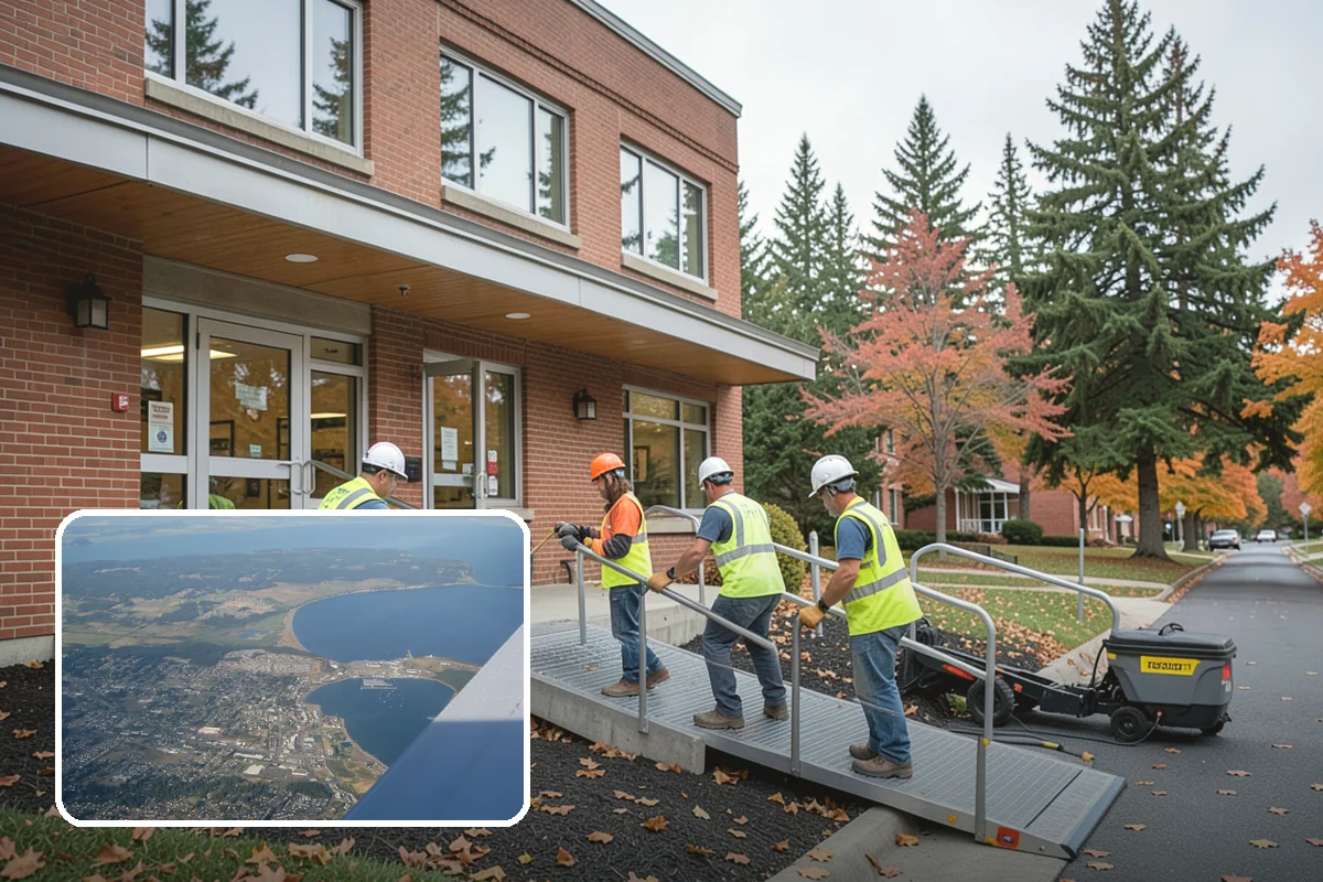 Public Flower Bed Maintenance in Oak Harbor, Island County, WA - Healthy, high-impact displays at prominent civic locations