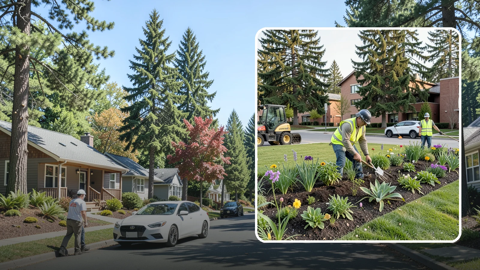 Public Flower Bed Maintenance in Orting, Pierce County, WA - Ongoing care of civic flower beds that keeps public displays healthy, colorful, and weed-free.
