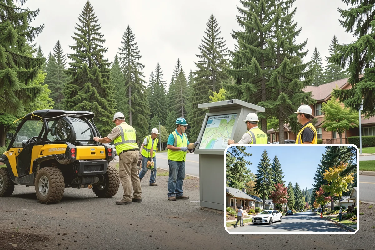 Public Flower Bed Maintenance in Orting, Pierce County, WA - Healthy, high-impact displays at prominent civic locations