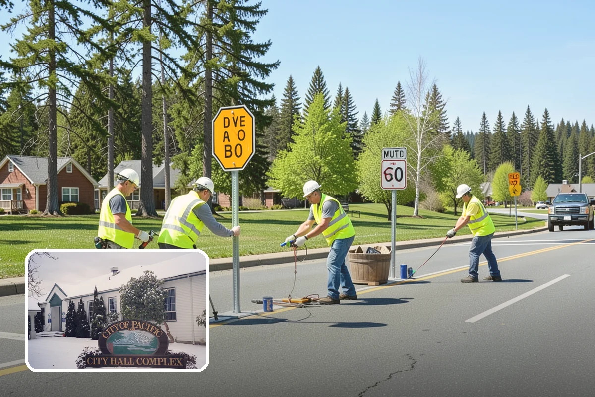 Public Flower Bed Maintenance in Pacific, King County, WA - Healthy, high-impact displays at prominent civic locations